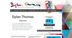 Desktop Screenshot of dylanthomas.com